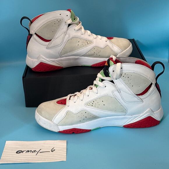 Air Jordan 7 Retro 2015 Hare m9 w10.5 - Picture 2 of 15